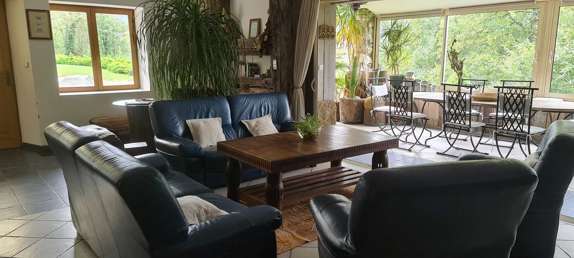 L'intérieur de la maison